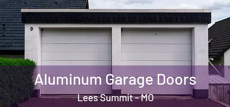  Aluminum Garage Doors Lees Summit - MO