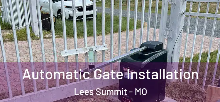  Automatic Gate Installation Lees Summit - MO