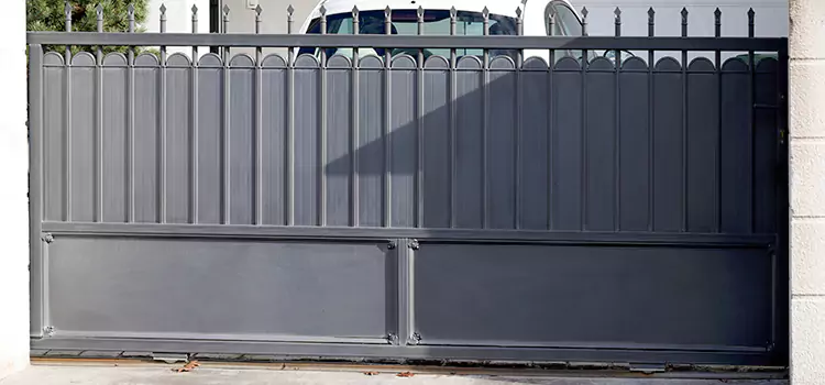 Metal Driveway Gate Installation Lees Summit