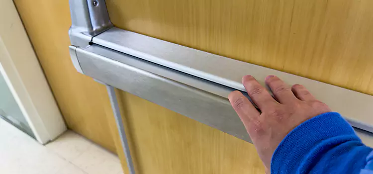 Installing a Push Bar on a Door Lees Summit